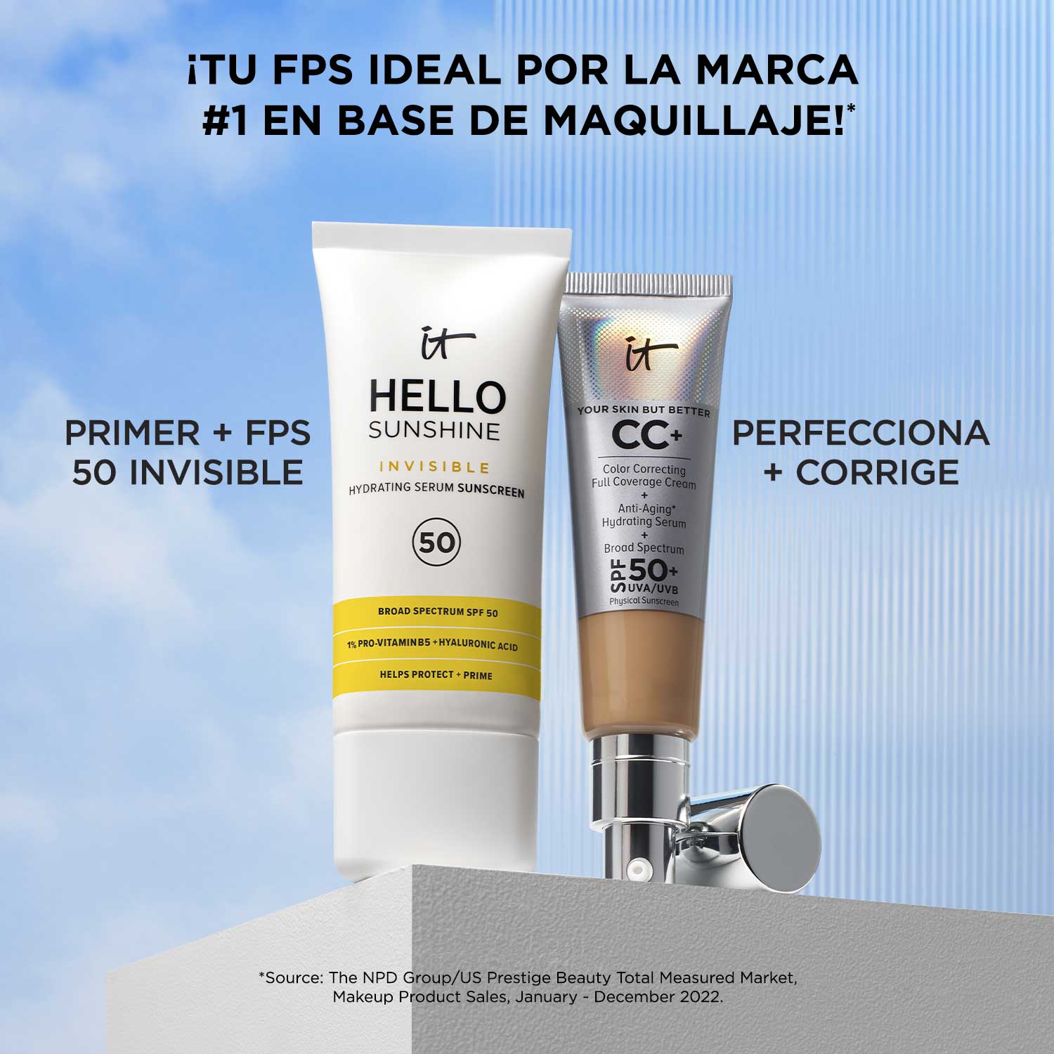 HELLO SUN SPF50 SHEER (PROTECTOR SOLAR)